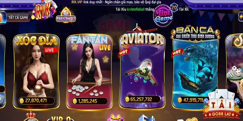 Chuyên mục game nổ hũ rikvip đầy sôi động