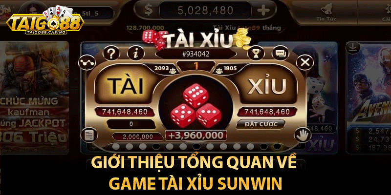 Giới thiệu tổng quan về game tài xỉu sunwin